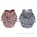 Designers Luxury Cozy Leopard Winter Dog Clothes Clothing